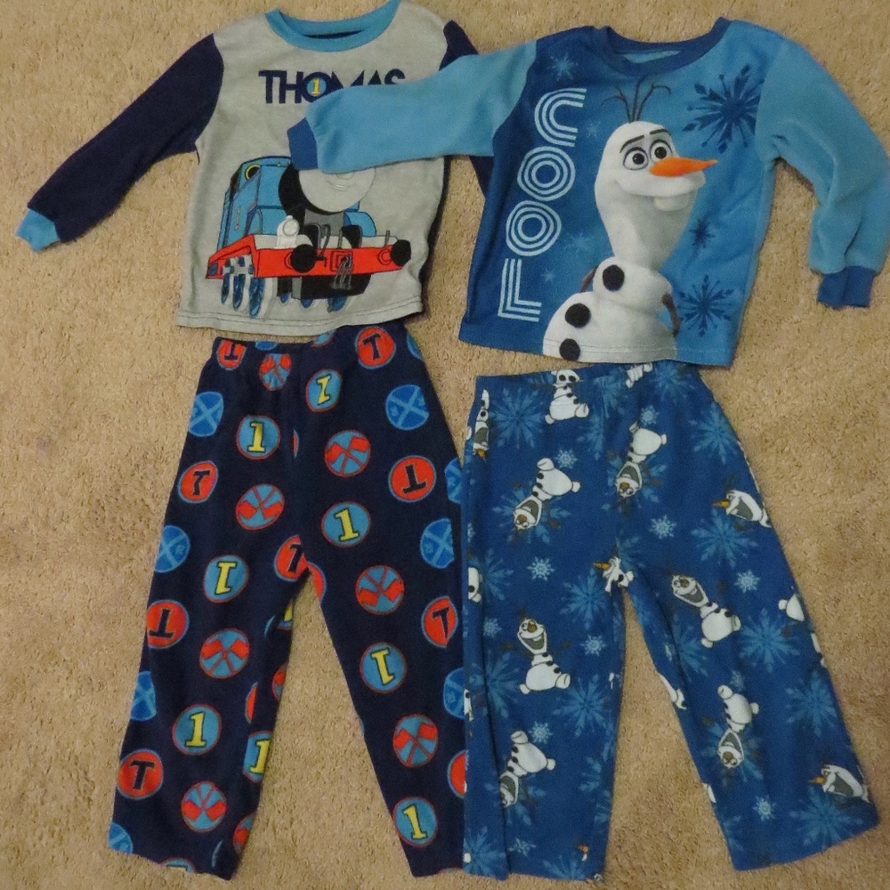 Bundle 4T Boys Pajamas